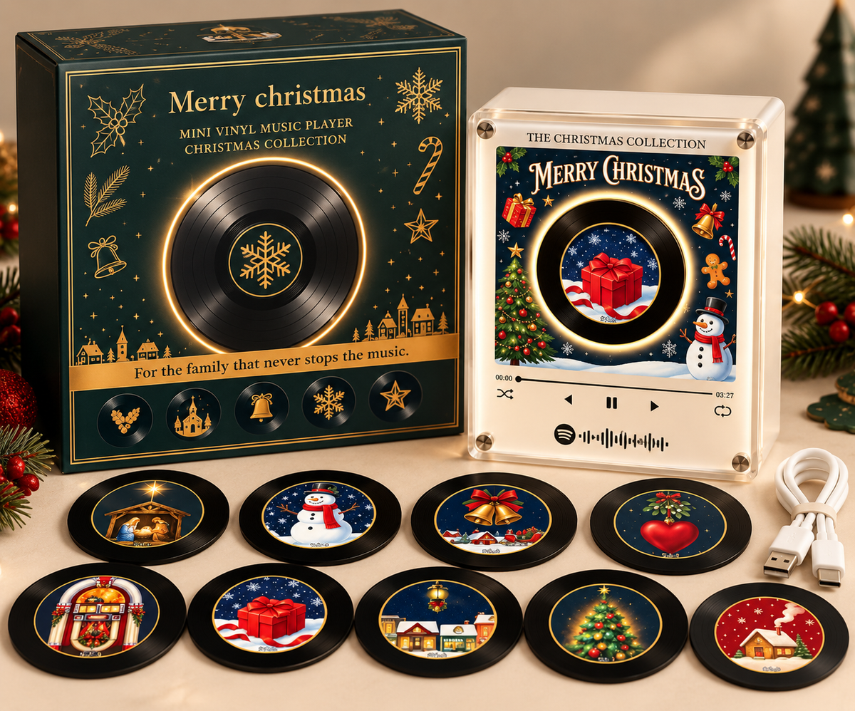 Milora JulVinyl S2 med skivor och presentbox